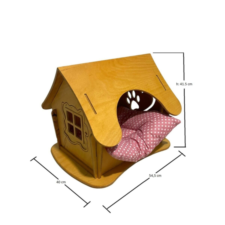 Wood on Craft Animal Houses